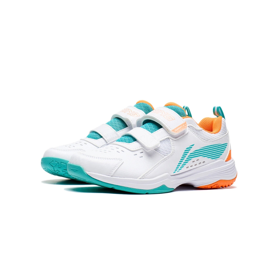 Badmintonsko børn - Li-Ning Almighty V Kids Jade - SportYouUp Danmark