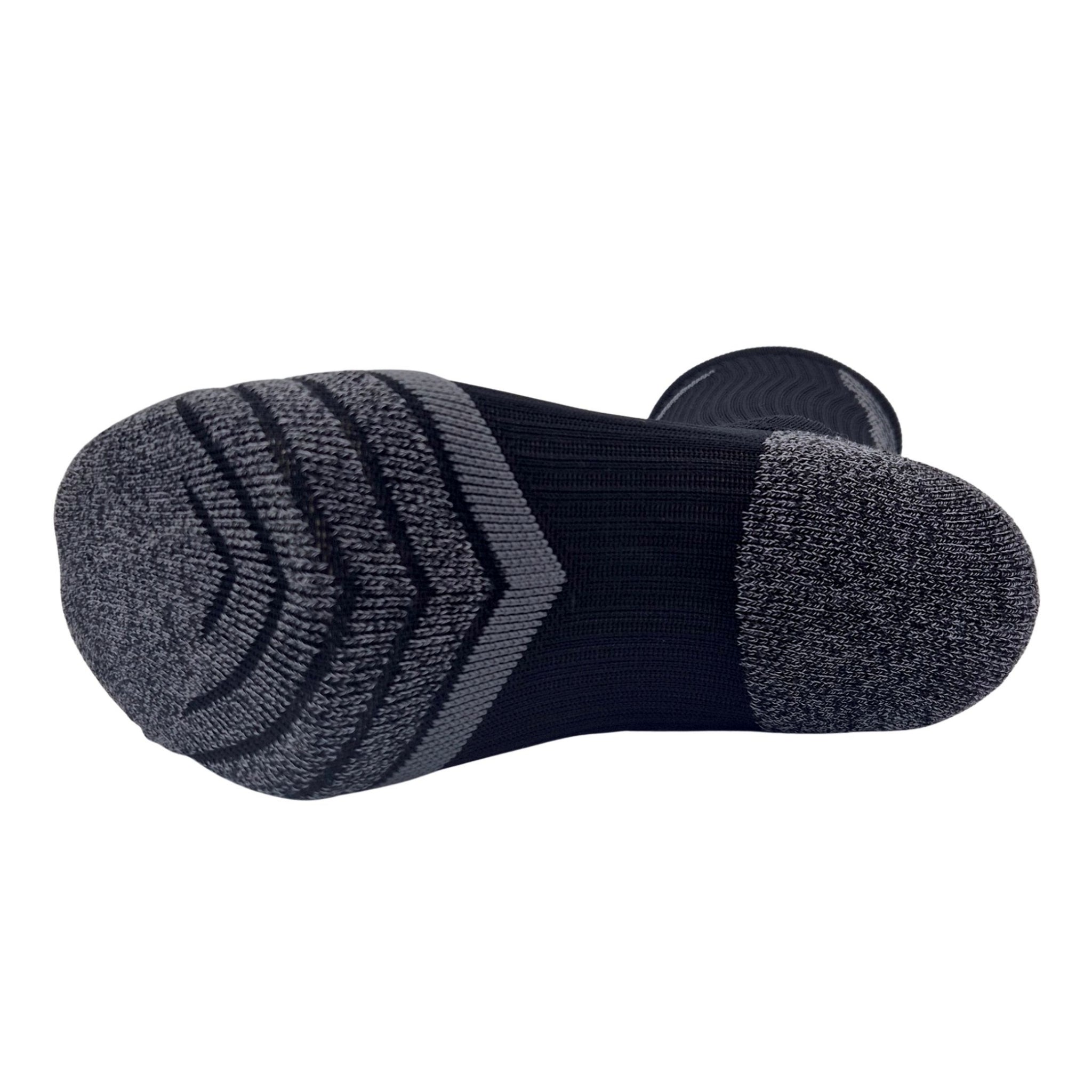 Li-Ning Långrandig Svart Strumpa
