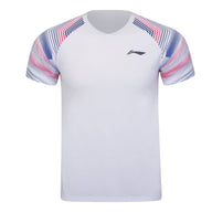 Li-Ning Badminton T-Shirt - Li-Ning Dream White Unisex - SportYouUp Danmark