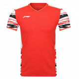 Badminton T-shirt - Li-Ning Top Play Red Unisex - SportYouUp Danmark