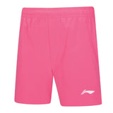 Li-Ning Badminton Shorts - Li-Ning Smooth Pink Dame - SportYouUp Danmark