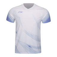 Li-Ning Badminton T-Shirt - Li-Ning Swift White Unisex - SportYouUp Danmark