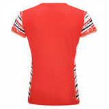 Badminton T-shirt - Li-Ning Top Play Red Women - SportYouUp Danmark