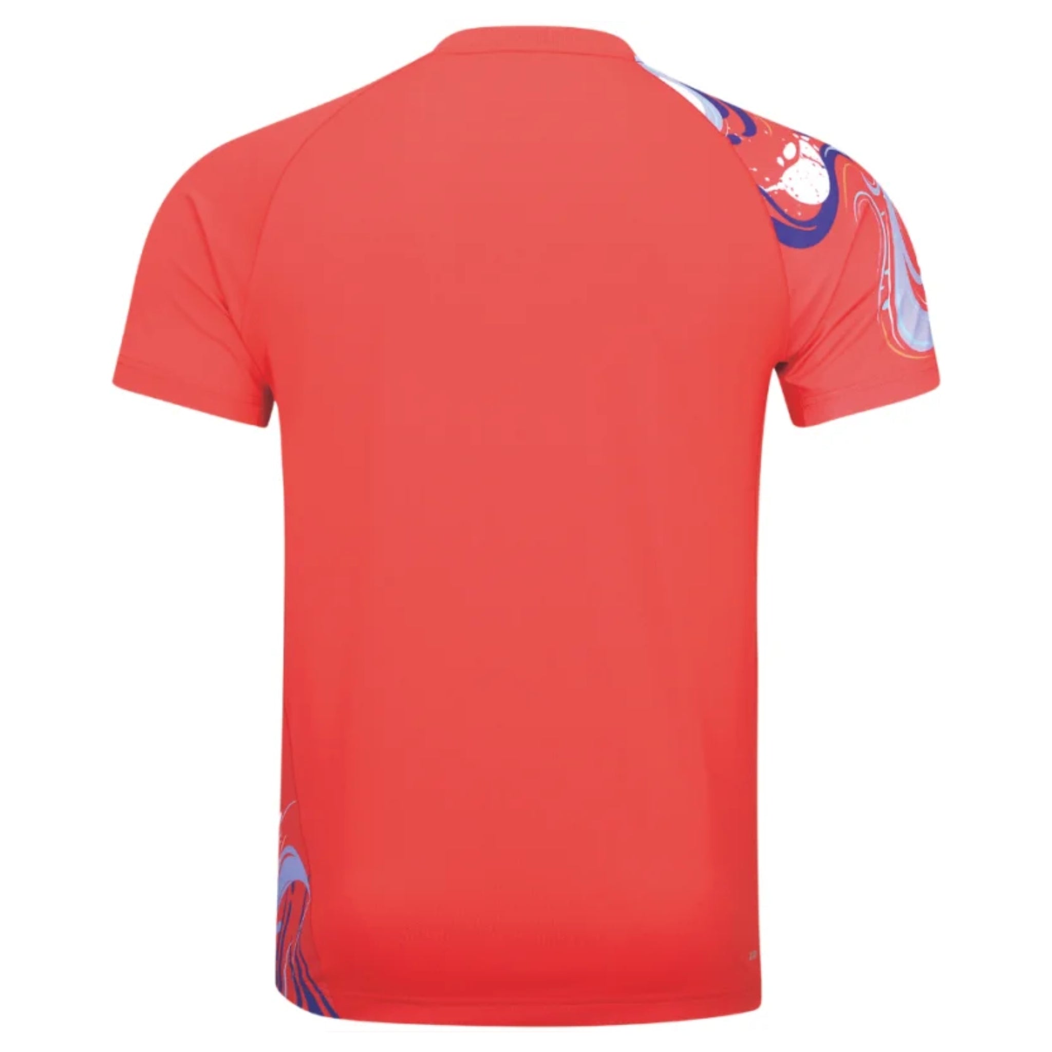 Badminton T-shirt - Li-Ning Twist Red Unisex - SportYouUp Danmark