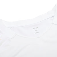 Badminton T-shirt - Li-Ning International New White Unisex - SportYouUp Danmark
