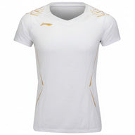 Badminton T-shirt - Li-Ning International New White Women - SportYouUp Danmark