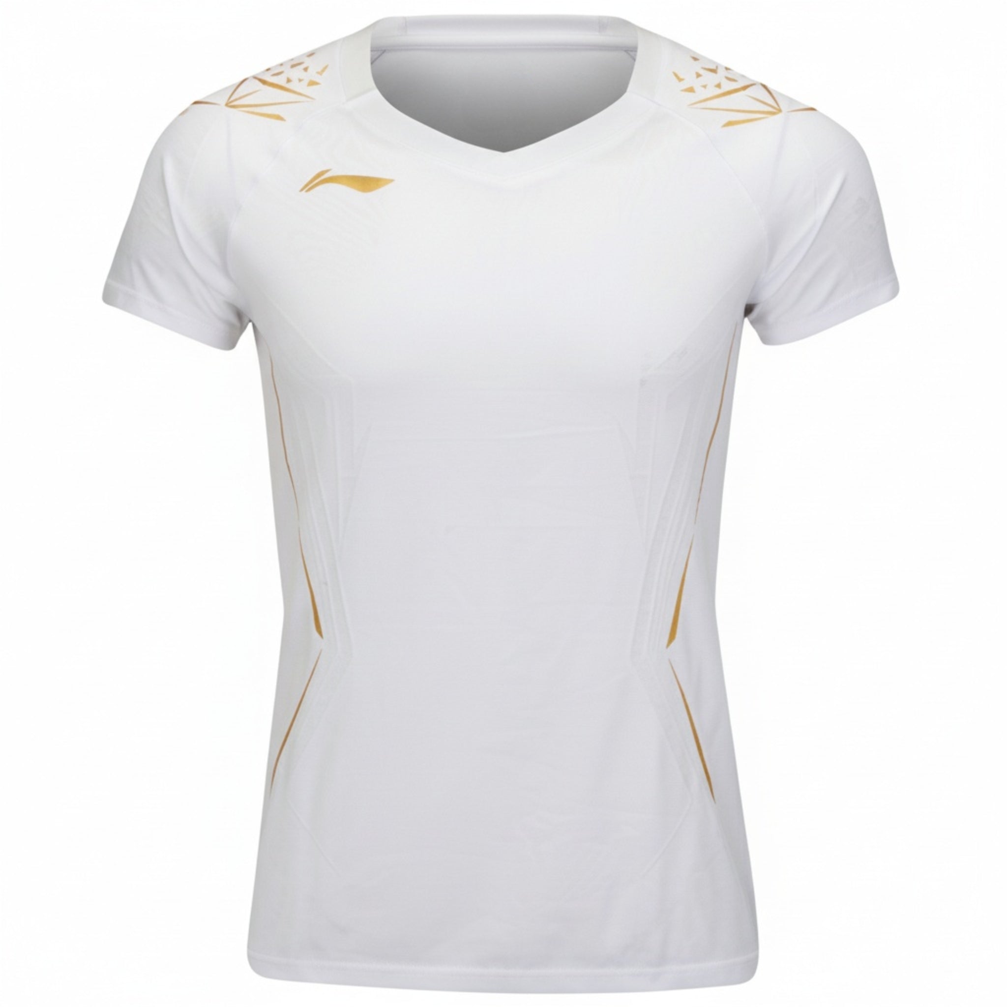 Badminton T-shirt - Li-Ning International New White Women - SportYouUp Danmark
