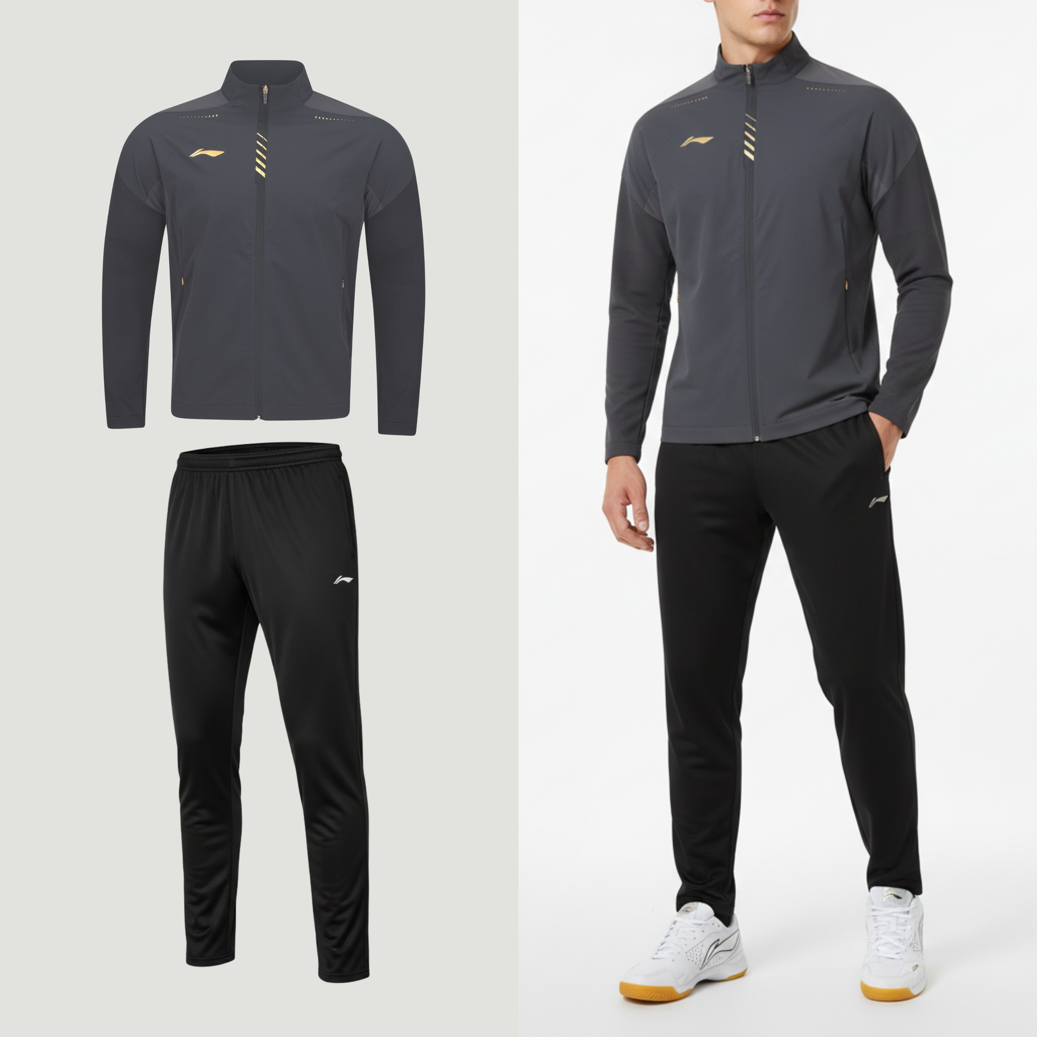 Li-Ning Jacka Go Black Unisex