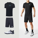 Li-Ning Shorts Släta Svarta Herr 