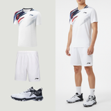 Li-Ning badminton T-shirt til mænd med perfekt pasform. Shop Looket 