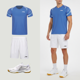 Li-Ning badminton T-shirt til mænd med perfekt pasform. Shop Looket 