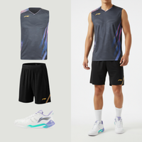 Li-Ning International New Black Herrskor