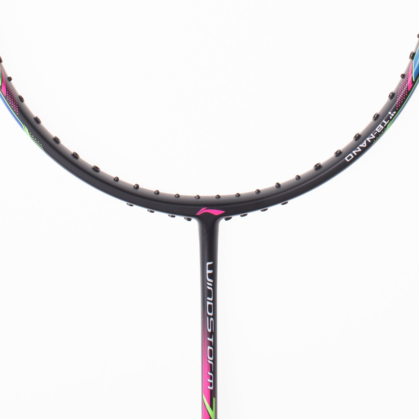 Badminton ketcher - Li-Ning Windstorm 72 Black - SportYouUp Danmark