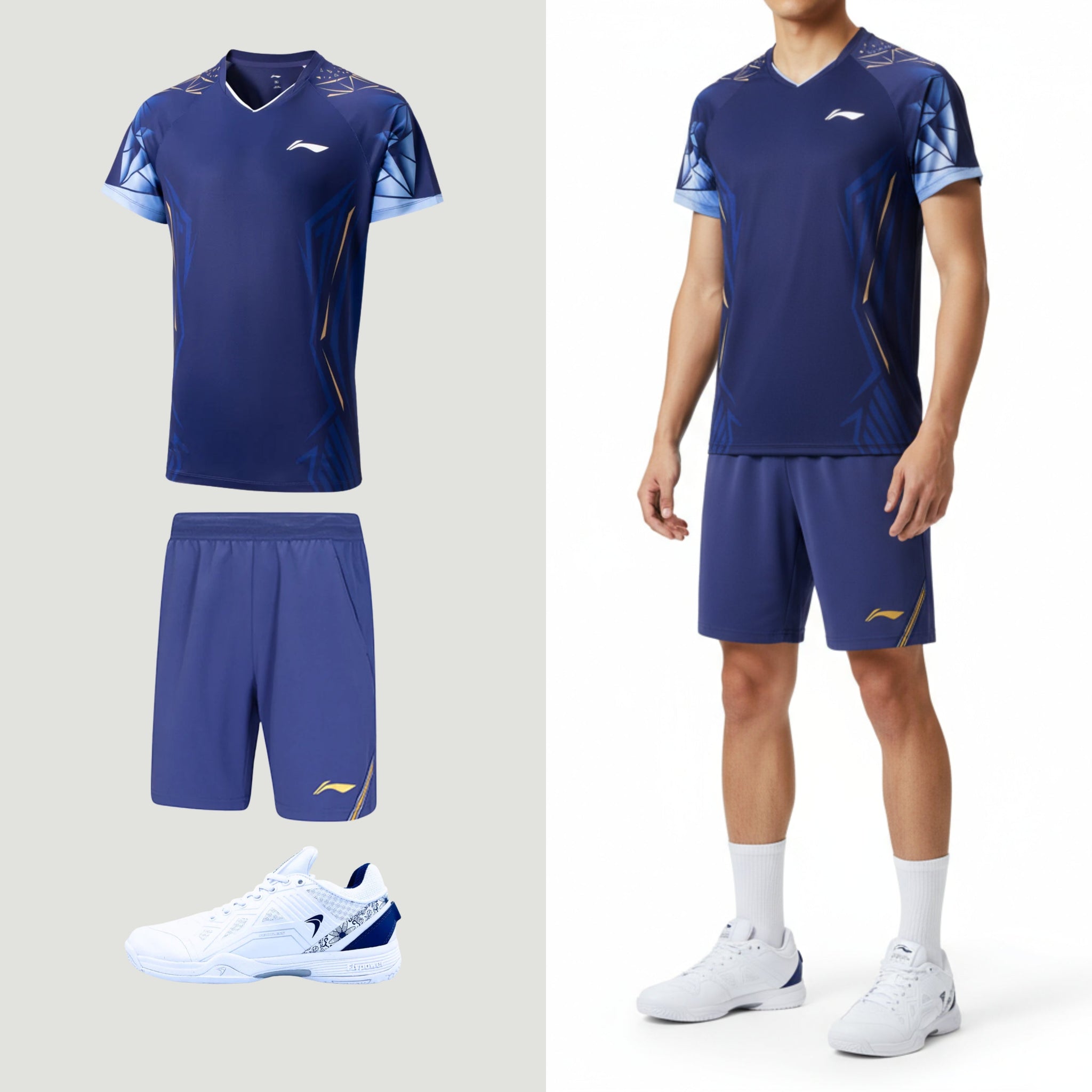 Li-Ning Play Cool Mörkblå Unisex