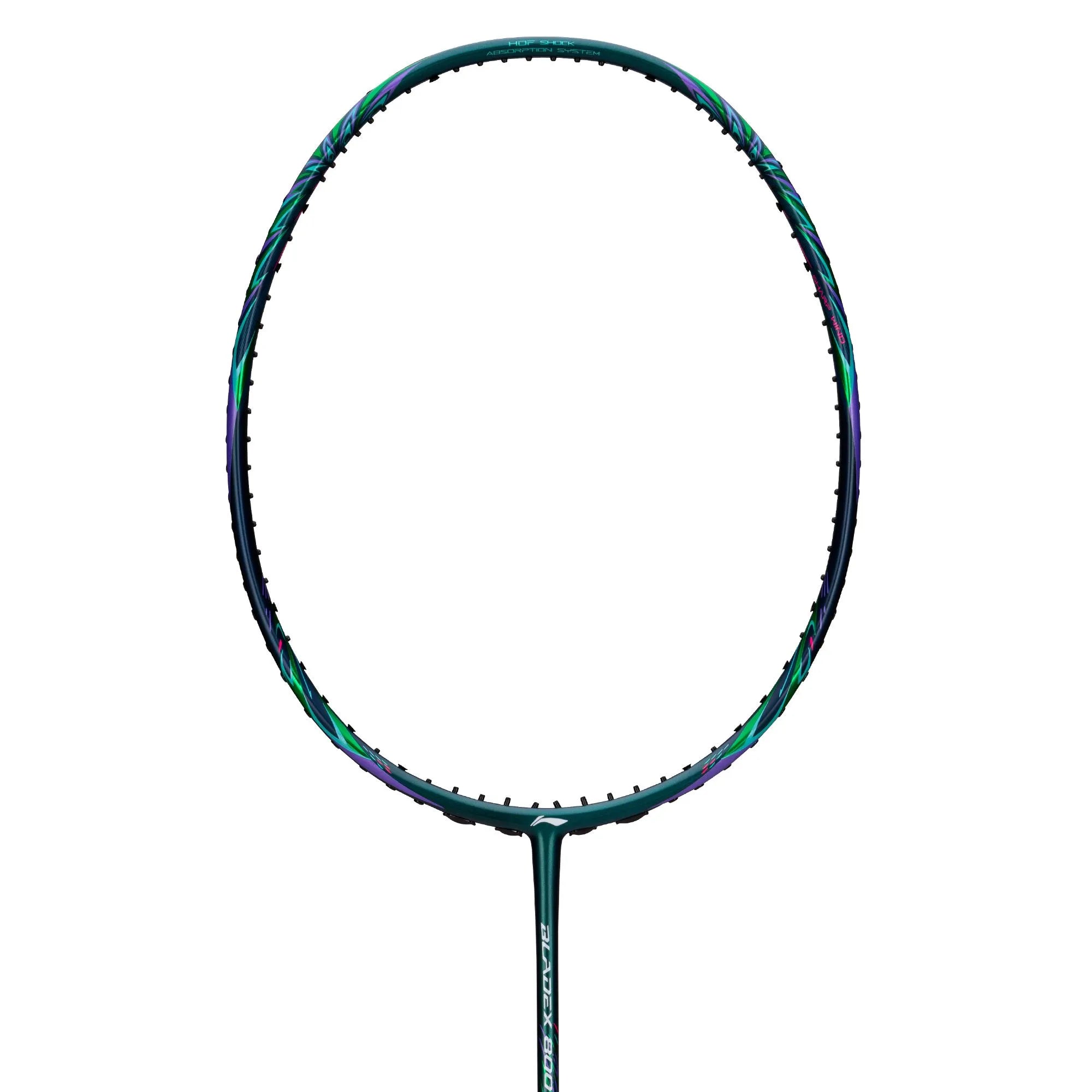 Badminton ketcher - Li-Ning Bladex 800 Dark Green - SportYouUp Danmark