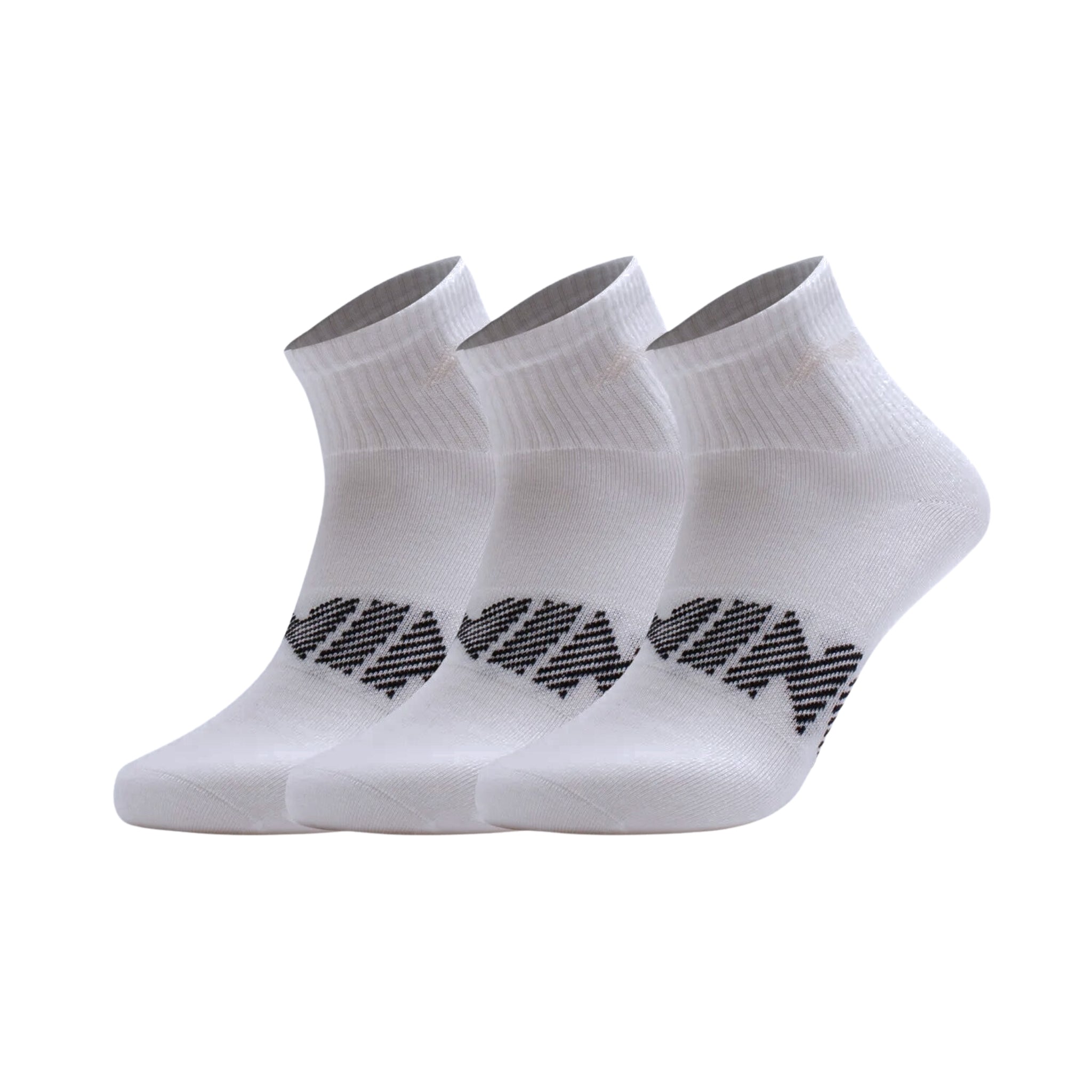 Li-Ning Ankelskor Vita 3-pack
