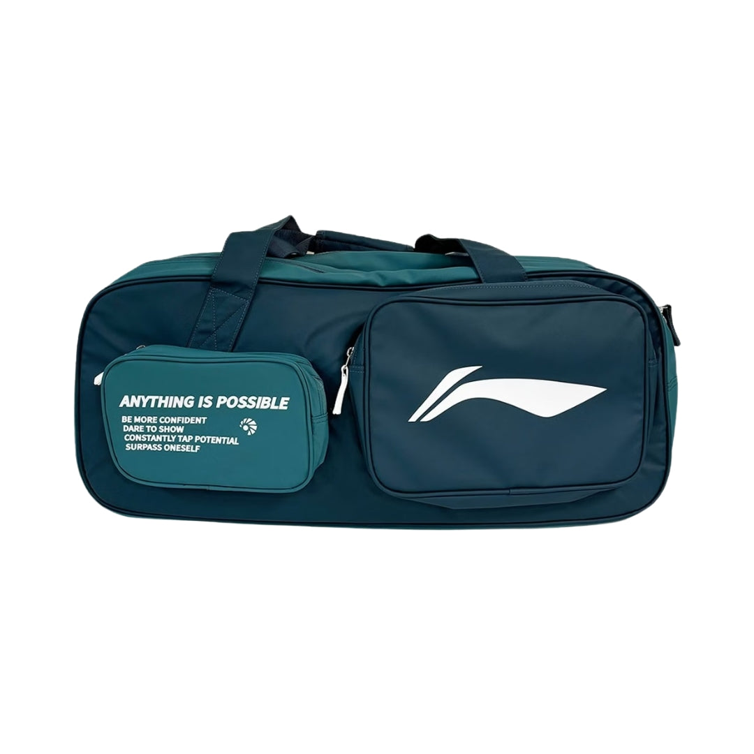 Badminton Bag - Li-Ning Cube Green - SportYouUp Danmark