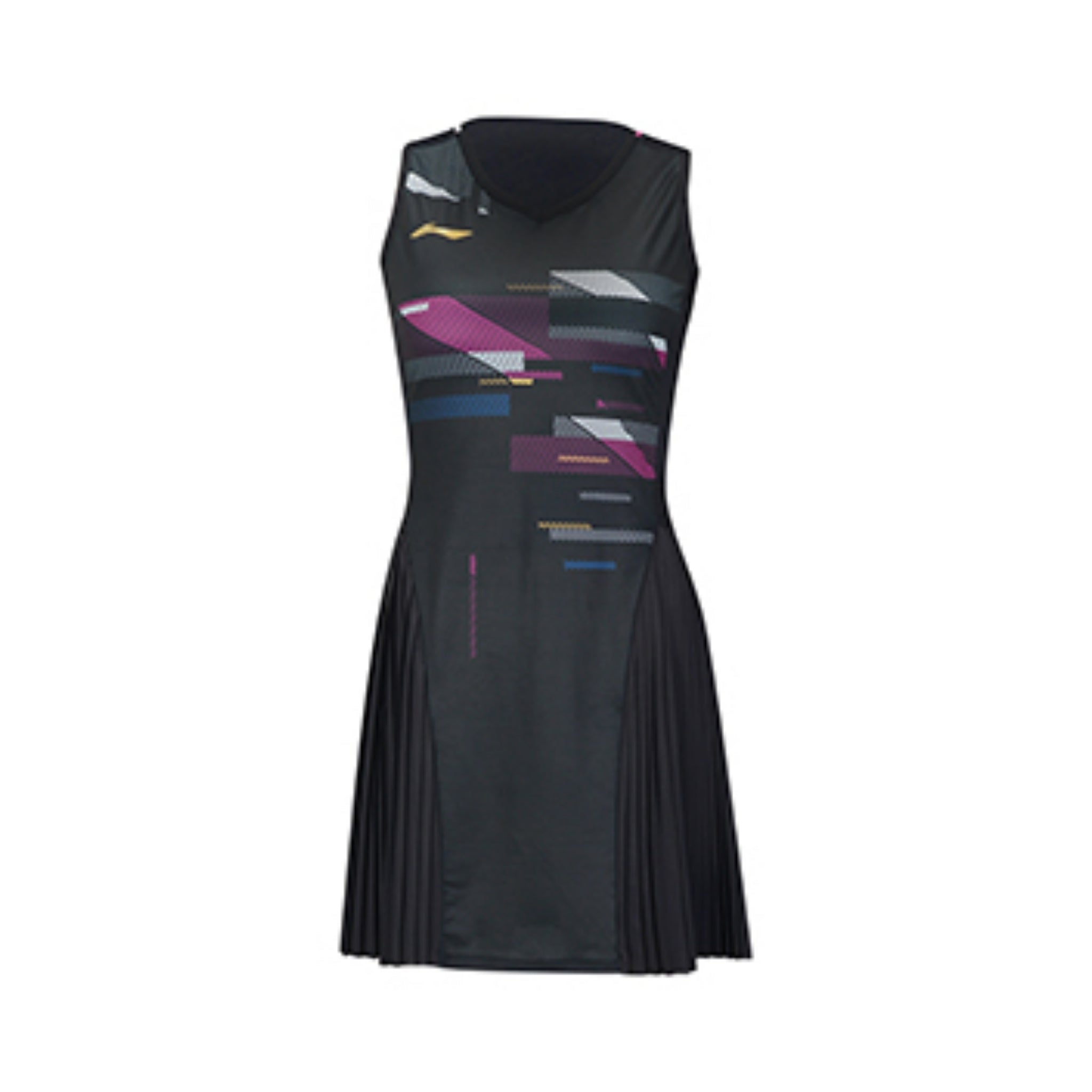 Badminton Kjoler - Li-Ning Fighter Black Dress - SportYouUp Danmark