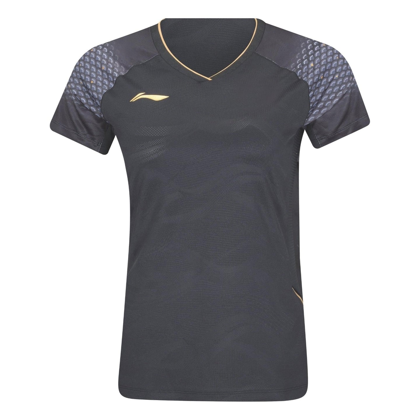 Li-Ning Badminton T-Shirt - Li-Ning Point Pro Black Women - SportYouUp Danmark