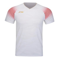 Li-Ning Badminton T-Shirt - Li-Ning Point Pro White Unisex - SportYouUp Danmark