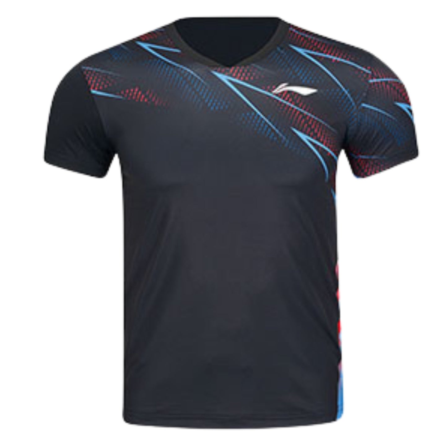 Badminton T-shirt - Li-Ning Champion Black Unisex - SportYouUp Danmark