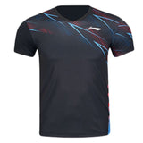 Badminton T-shirt - Li-Ning Champion Black Unisex - SportYouUp Danmark