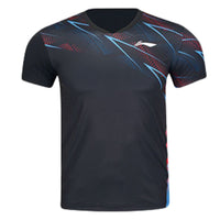 Badminton T-shirt - Li-Ning Champion Black Unisex - SportYouUp Danmark