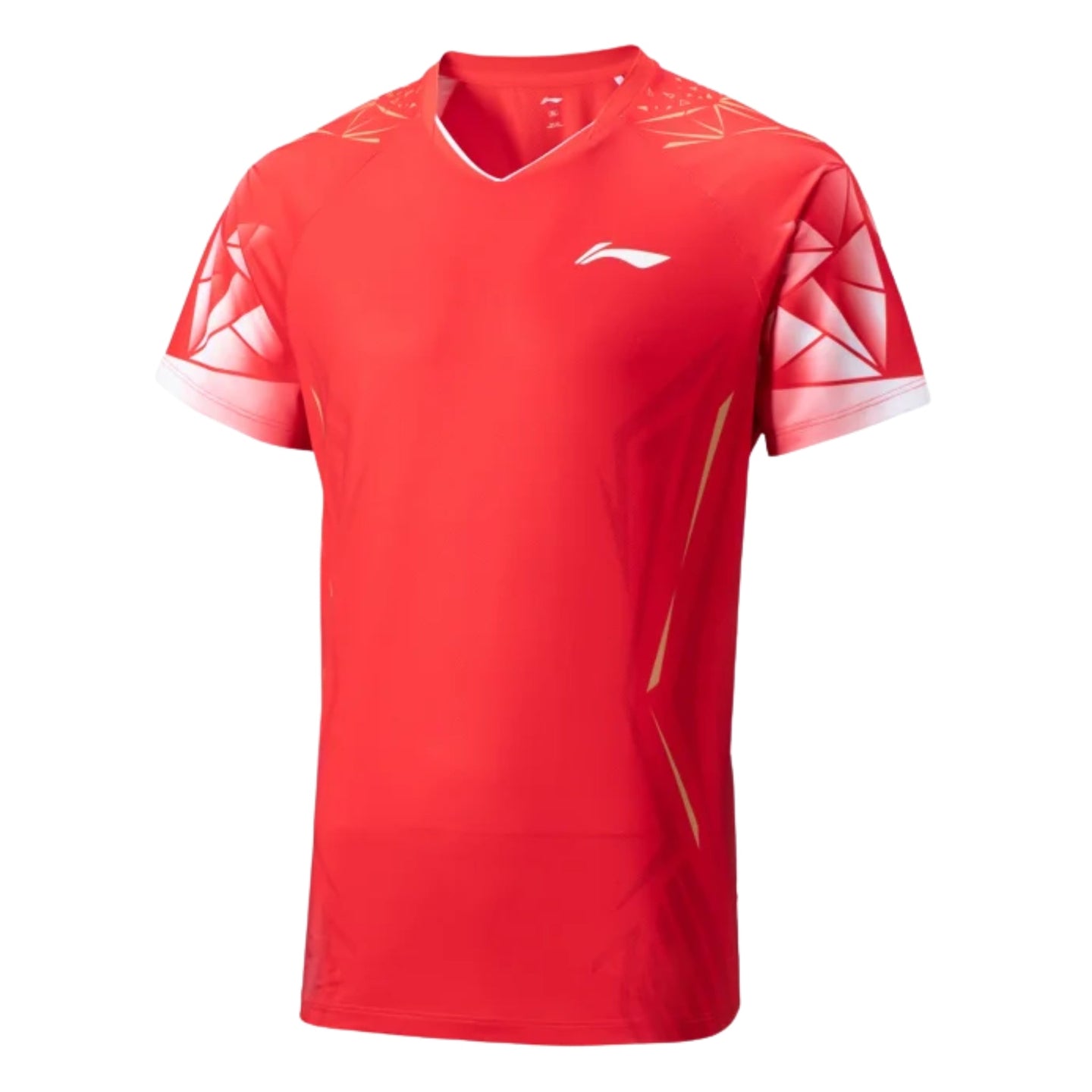 Badminton T-shirt - Li-Ning Play Cool Red Unisex - SportYouUp Danmark