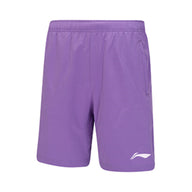 Badminton Shorts - Li-Ning Pocket Purple Herre - SportYouUp Danmark
